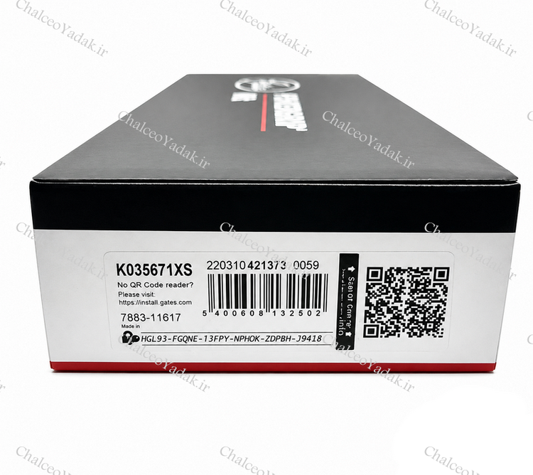 کیت تسمه تایم رنو ال90 پاورگریپ ( GATES ) اصلی با لیبل هرینگتون